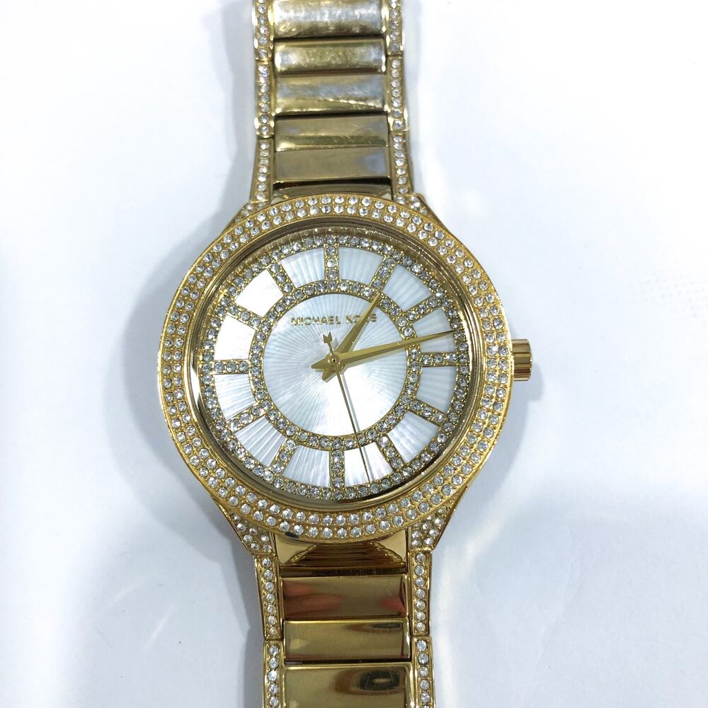 Michael Kors Kerry Gold Tone Watch - Picture 6 of 7